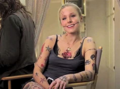 The Truth About Kristen Bells Tattoos: Funny or Dies。